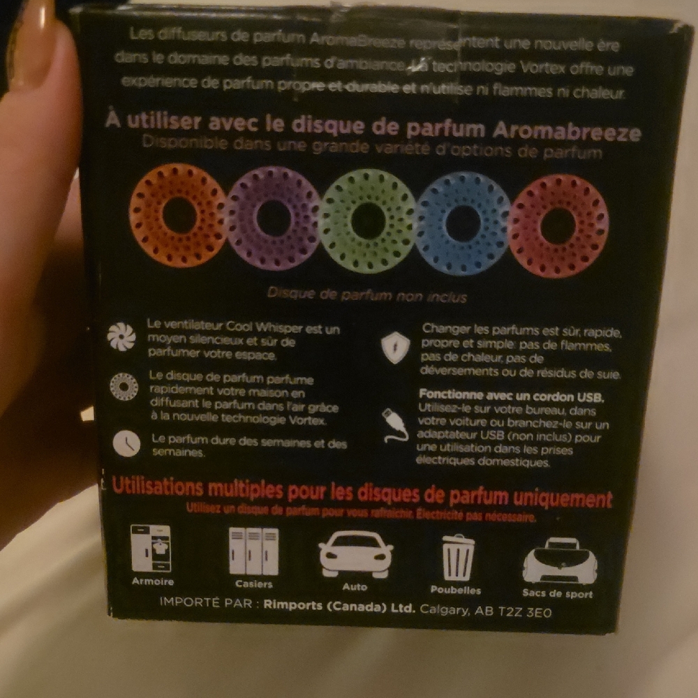 Fragrance Fan System - White - Picture 2 of 5